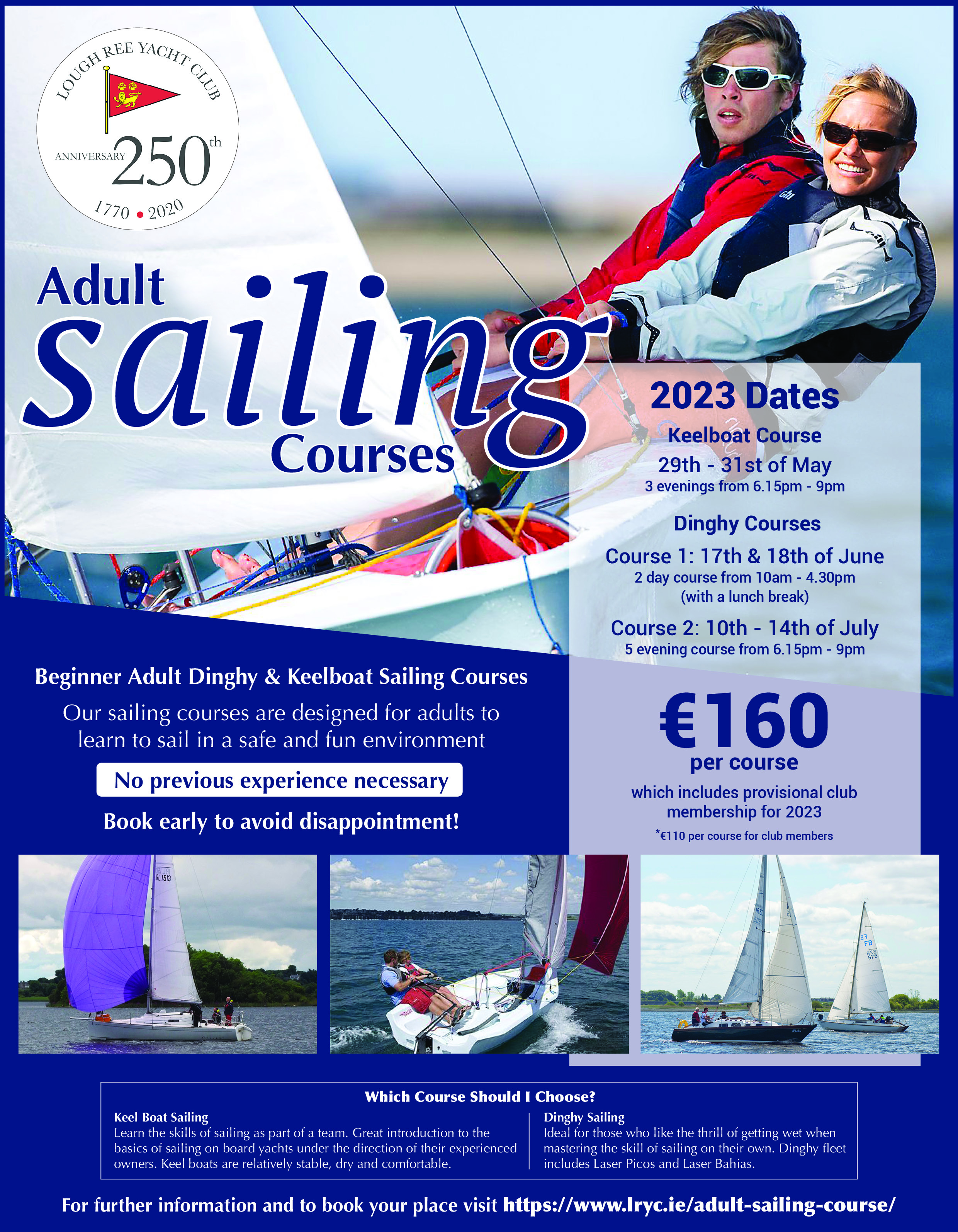 Adult Sailing Courses