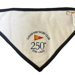 250th Logo Bandana Bib White/Navy Trim